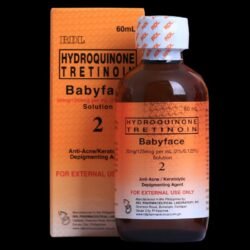 8a7491f6e8e8e28db4e545738b061499.jpg Rx RDL # 2 Hydroquinone Tretinoin BABY Face Solution 60ML rdl fa