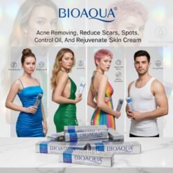 8bf98e681a32a18a3acc29f20bc4b2d5.jpg BIOAQUA Pure Skin, Acne Removing, Reduce Scars, Spots, Control Oil, And Rejuvenate Skin Cream Baps
