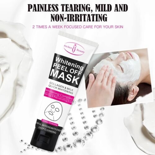8c85c96a98a5c5ec1399b76e067f76d4.jpg AICHUN BEAUTY (faci) Whetinening Peel Off Mask Brighten Skin Moisturizing Milk Facial Mask 120ml