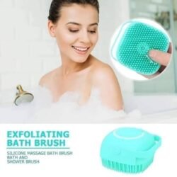 8ca524cd4cc14a8c1629b8b06e61a69b.jpg Multifunction Bath Body Brush smbb Silicone Massage 2 in 1 with Shampoo SOAP Shower Gel Dispenser Shower Body Massage Brush Soft Cleaning Body