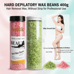8cabf5ffca3454d33a4695475e1f37ab.png 400g Depilatory Wax Beads, Hard Wax Beans for Painless Hair Removal, Brazilian Waxing without strip for Underarms Leg Face 4bhw