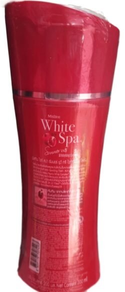 8d0a8229957a8be279e4b090c7b54b17.jpg MISTINE WHITE SPA Summer UV3 body WHITENING Lotion with mwsl Pomegranate 200 ML Made in THAILAND