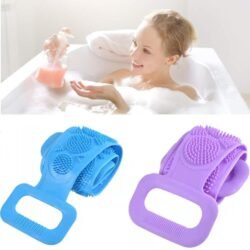 Version 1.0.0 Silicone Bath Scrub Rubbing Towel Sbsr mud and rubbing ash, two-step scrubbing belt body brush
