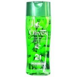 430 ML (LARGE SIZE ) Roushun 2 in 1 Olive Hair Shampoo with Conditioner Rosc for Reduce the forming of dandruff