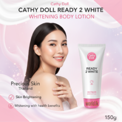 Made in Korea CATHY DOLL READY 2 WHITE CR2W  Whi-Ttening Body Lotion150g