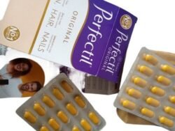 PERFECTIL Original Extra Support Hair, Skin & Nails Supplement Phsn Capsules by Vitabiotics UK