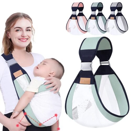 BABY Sling, [bscw] Adjustable BABY Carrier, BABY Carrier Wrap, Quick Dry, Thick Shoulder Straps BABY