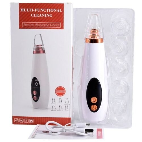 Led Display Blackhead Remover Mrbd Rechargeable 6 Head  Machine Multifunctional Pore Vacuum –  Electric Acne Tool, Suction Power with Led Display