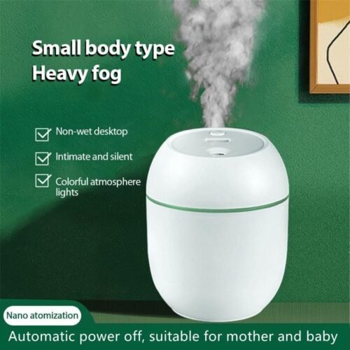 Portable Mini Humidifier (pmh) Car Home USB LED Lamp Aroma Nano Diffuser Mist Purifier 250ml