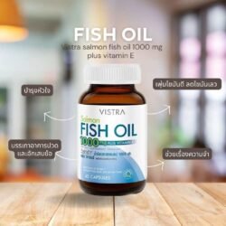 93067a9d36db351c838bb8dfd20639de.jpg VISTRA Salmon Fish Oil 1000mg Plus Vitamin E Capsule
