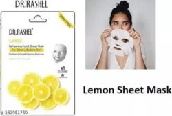 93e35c65bdb6e7c53bc7372893b70358.jpg DR RASHEL Lemon Serum Mask dbem For Brightens Dullness & Removes Fine Lines for All Type Skin
