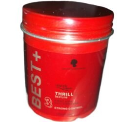 SCHWARZKOPF Best+ 100 Ml STRONG CONTROL btts Upgrade Edition Thrill Texture 3 Fiber Gum Pate Fiber Use, Hair Styling Wax,
