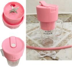 500ml Juicer Portable Juicing (mcjc) Cup Home Mini Cordless Crushed Ice Squeezed Machine Juice USB Charging Vegetable Food Processor