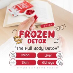 Herbal Organic FROZEN DETOX SLIMMING Fdsc GLUTA Capsules Reduce Weight without Exercises