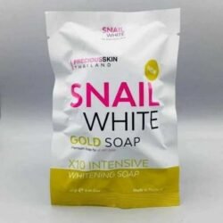 Made in THAILAND Snail sgws GOLD WHITENING SOAP X10 Intensive by Precious Skin Precious  (70g)