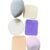 Professional Makeup (6pcs) Sponge Beauty Blender for Blending Face Makeup, Multicolor Face Sponge Puff - Pack of 6 pieces
