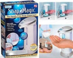Magic Automatic SOAP DISPENSER Smhd Touch Less Built-In Infrared Smart Sensor-Motion Activated.