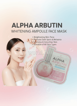 Alpha Arbutin WhitT-*ening Ampoule Face Mask ABAM Skin Brightening Dark Spot Reduction Made in Thailand
