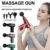 Full Set of Rechargeable Vibration Power Fascial Body FG Massage Gun kit with 4 Massage Heads Facial Massager for Recovery Muscle, Relaxing, Pain Relief