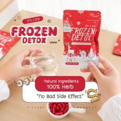 Herbal Organic FROZEN DETOX SLIMMING Fdsc GLUTA Capsules Reduce Weight without Exercises
