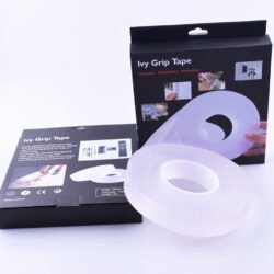 9737033a01f3928a8cda92b65695eb65.jpg Nano PU Gel Double (igt) Sided Tape, 5M Unite Ivy Grip Washable Adhesive Tape, Removable, Reusable, Traceless, Sticks to Glass, Metal, Cabinets, Tile, Dashboards and More, Nano Tape