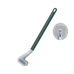 1pcs Toilet Brush Wall Mounted (tbwm) Golf Club Shape Cleaning Tool Bathroom Silicone No Dead Ends Toilet Brush