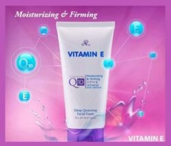 AR Aron Vitamin E +Coenzyme Q10 (avcq) Deep Cleansing Facial Foam Anti-Aging Soft Skin 190g