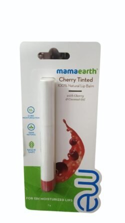 9780e5605cd964eb5aa46aaa9bf71dcc.jpg Mamaearth Nourishing mach Cherry Tinted Natural Lip Balm 12 Hour Moisturizing with Coconut Oil & Cherry 2g