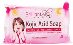 97a2dd2f9889e3aaa494a7723ea27aa1.jpg Brilliant Skin KOJIC Acid bsks Acne Prone Skin Smoothens Lightens Micro-Exfoliating WHITENING SOAP 135g