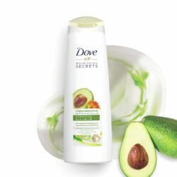 98c8da3330ef5d2c14270b6e7f2283c4.jpg DOVE Nourishing Secrets Strengthening Ritual dsrs Shampoo with Natural Extracts Avocado Oil