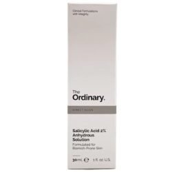 The Ordinary Made in CANADA Salicylic Acid 2% Anhydrous Solution, Gentle Exfoliating 2obb Serum for Blemish-Prone Skin 30ml