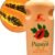 ROUSHUN rve0 Papaya POWDER Nourish Moisturizer Hand Body Lotion Vitamin E Anti-Aging Body CREAM 600ml