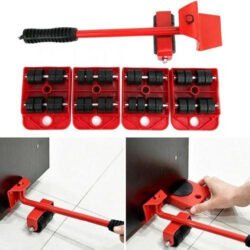 5pc/set Heavy Furniture Moving Tool ( fmh )1 Transport Lifter Shifter Sofa Refrigerator Washing Machine Wheels Slider Roller Mover Device