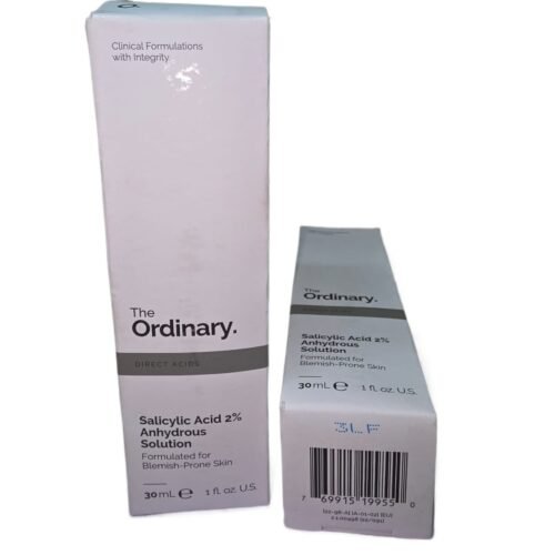 9c0f9671c4ecea367ef9e90fc99c9251.jpg The Ordinary Made in CANADA Salicylic Acid 2% Anhydrous Solution, Gentle Exfoliating 2obb Serum for Blemish-Prone Skin 30ml