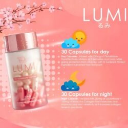 LUMI 24H GLUTATHIONE 60 CAPSULES / Tablets Whitening Skin Protection & Increase Body Collagen provide powerful antioxidant support