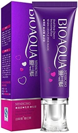 9ce01840a4c88eb1e1af85914d9c09cf.jpg ORIGINAL bio aqua holograme sticker attached BIOAQUA nenhong pink / purple magic CREAM - 30g improves skin tone and moisturizes it. Natural beauty skin care flower.