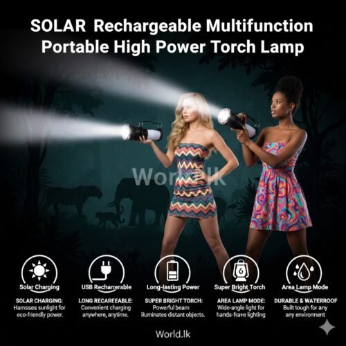 9da76ea62608a59d3b9cac9dde59deea.jpg SOLAR & Rechargeable Multifunction Portable High Power Torch Lamp srl