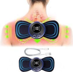 9e0bf41e598eba0e1e1403b629678ec1.jpg Mini Massager with Rechargeable mmb Butterfly Mini Massager Ems Massager Neck Massager for Cervical Pain Mini Massager for Adults Shoulder, Full Body