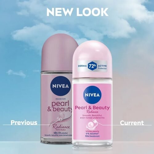9e56aa7d4720b1568a4103b1fd0376c8.jpg NIVEA Deo ni5v Roll-on- White Pearls & 0% Alcohol for Smooth Underarms, 72h freshness and protection, 50ml