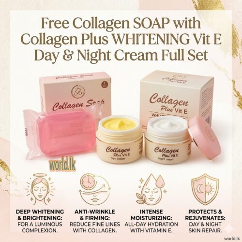 9f09c47d88a806e8a945672676e6718c.jpg FREE SOAP with Collagen Plus Vit E Day & Night Cpve Cream Full Set