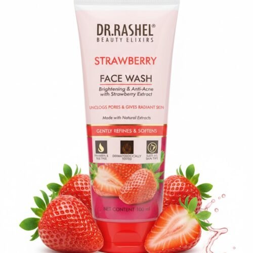 a0856e293195311c3eb0fe4723fd3175-1.jpg Dr. Rashel Face Wash (nhsw) Strawberry All Skin Types 100ml.