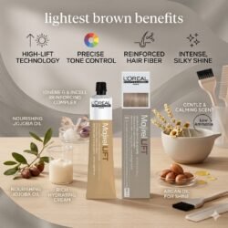a0959d73d3a91a0deb014d3c8c826101.jpg L'oreal lobr Professionnel Paris Majirel Majilift - 13 (Lightest Brown) 50ml