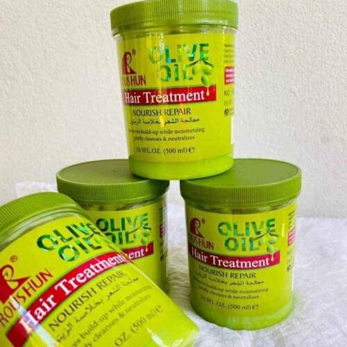 a1270f4b1bac6cd181e632ab8d6e6329.jpg ROUSHUN Herbal Olive Oil Hair Treatment 500ml (ROOH) Nourish Repair Hair Care Oil Conditioner Mask lotion Damaged Hair Strengthen Hair Roots