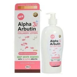 a14d3c2a6e432fb13a00f6103ba8c05a.jpg Natural Extracted 3x ALPHA ARBUTIN PLUS LOTION 500 Ml COLLAGEN Vitamin C, AAL5 Vitamin E Made In THAILAND