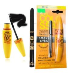 a242b0331f1d9f3673b632e2103e220a.jpg New Fashion A.D.S Maybelline (adse) Colossal Volum Express Smokey Eyes WATERPROOF EYELINER with Free Eye Brow Pencil