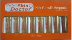 Herbal SKIN DOCTOR HAIR AMPOULES Hshg 10 Pcs (1 Full Box) for Hair Treatment with Anti-Hair Fall Made in Malaysia