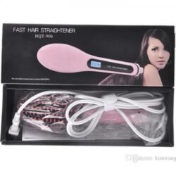 a29d14d430632e75c539d0b7256b9a08.jpg Fast Hair Straightener Brush HQT-906 Straight Styling Tool Flat Iron Electronic Temperature Control Comb Electric LCD Auto Temperature Control
