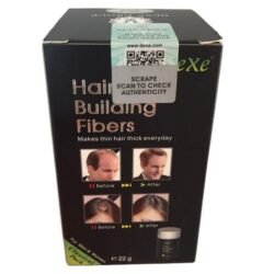Authentication Code DEXE Hair Building Fibers Dhbf Refill Thickening Fluffy Powder for Man & Women Black