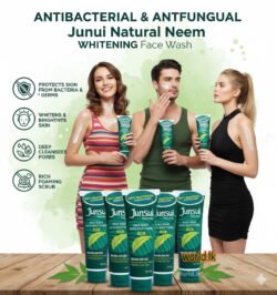 a330c9148b8172a00af3fdf240a12aeb.jpg Junsui Natural Neem Face Wash Anti-bacterial & Anti-fungal - Germs Jnfw Deep Cleansing Action Skin Brightening Acne Management 100g
