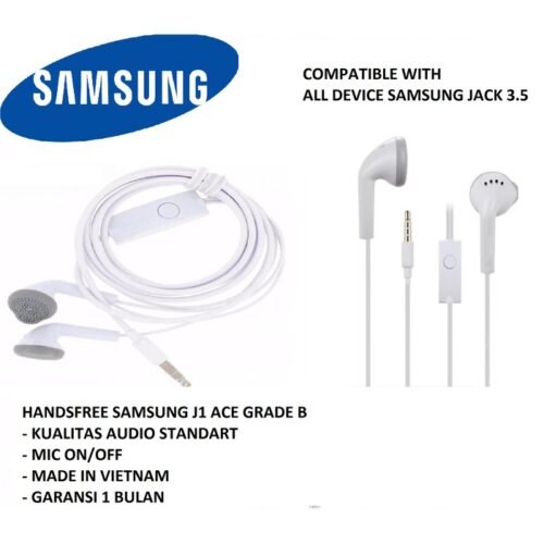 Call / Answer High Quality Sound Hand Free Headphones Shqs / In-Ear Headset / Earphones Universal 3.5mm jack with Mic Compatible with Many other Android phones